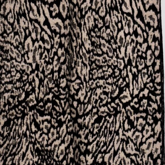 😊 Cashmere Blend Winter Scarf Cheetah Animal Print Neck Warmer - Picture 2 of 5